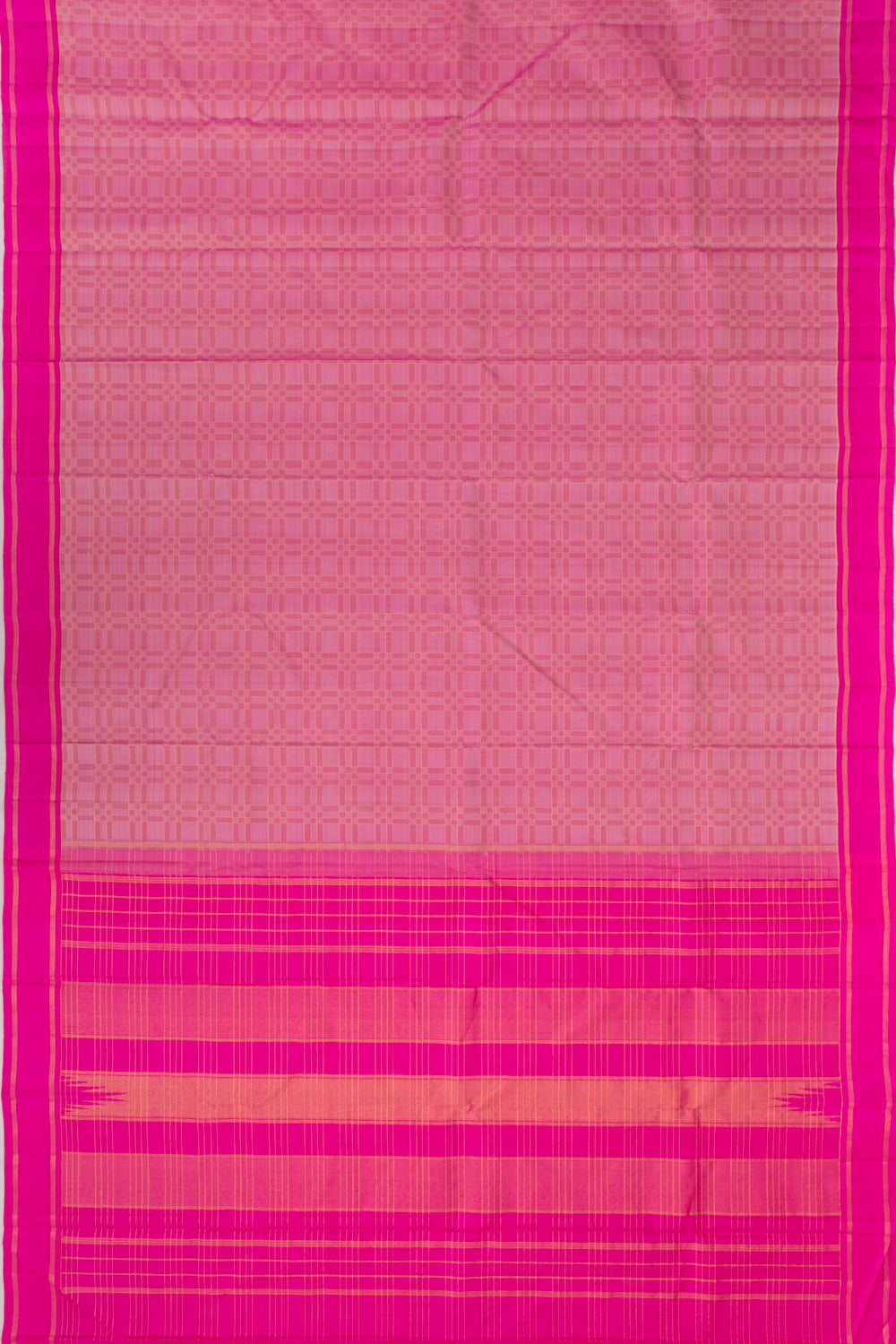 Taranga Kanchi Silk Brocade Pink Saree