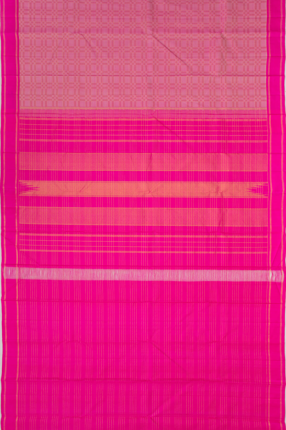 Taranga Kanchi Silk Brocade Pink Saree