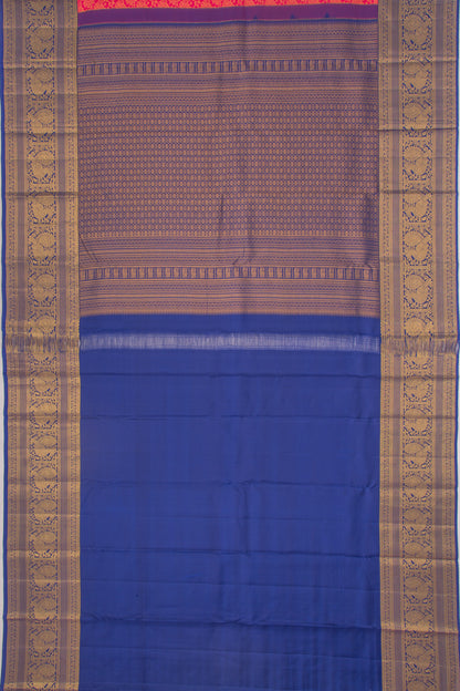 Taranga Kanchi Silk Brocade Pink Saree