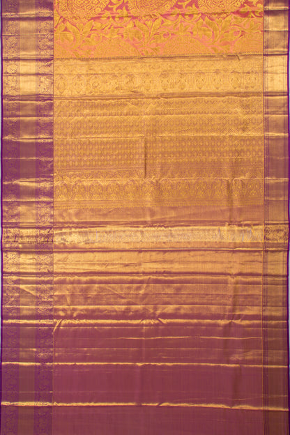 Taranga Kanchi Silk Tissue Jaal Pink Saree