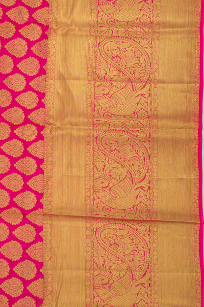 Taranga Kanchi Silk Brocade Pink Saree