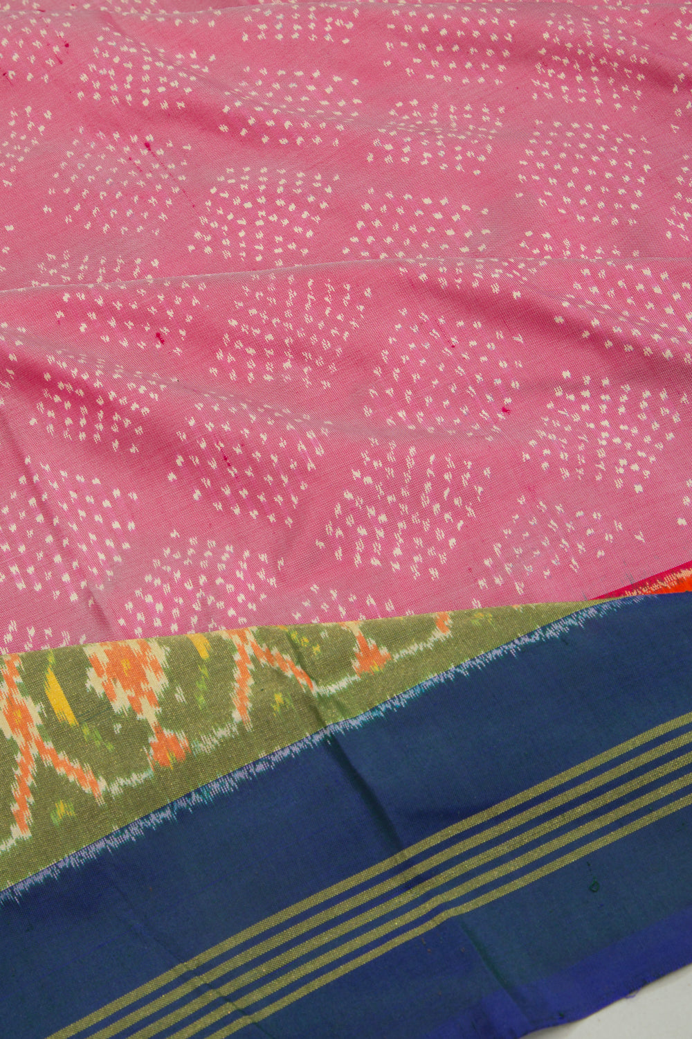 Pochampally Silk Ikat Lavender Saree
