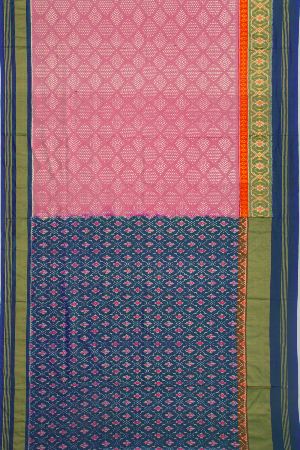 Pochampally Silk Ikat Lavender Saree