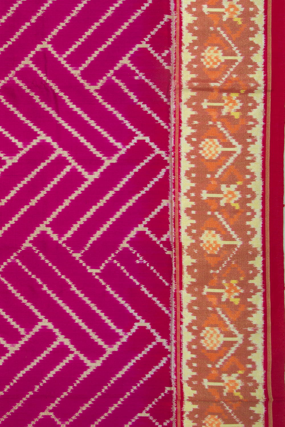 Pochampally Silk Ikat Purple Saree