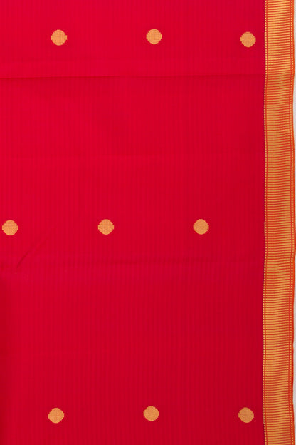 Soft Silk Butta Red Saree