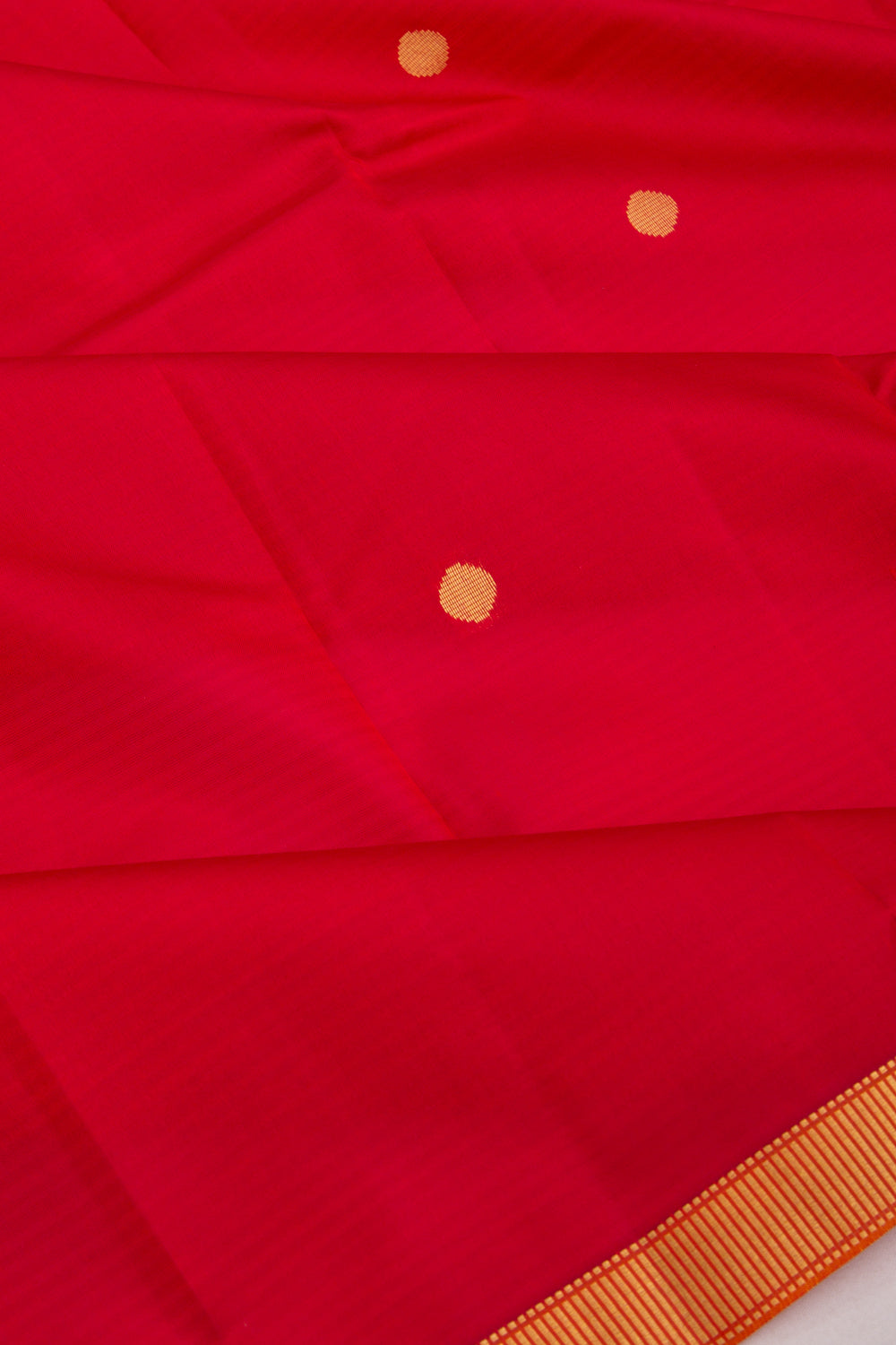 Soft Silk Butta Red Saree