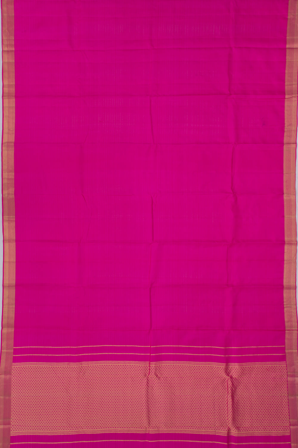 Soft Silk Plain Pink Saree