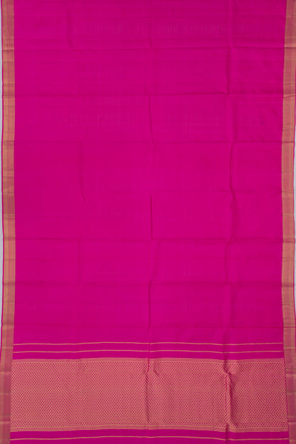 Soft Silk Plain Pink Saree