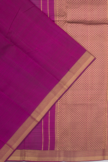 Soft Silk Plain Purple Saree