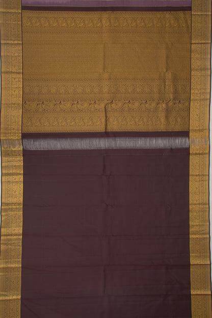 Kanchipuram Silk Butta Lavender Saree