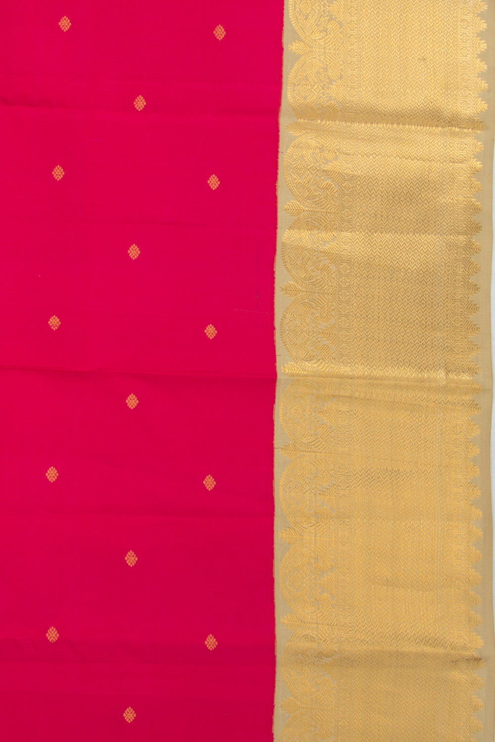 Kanchipuram Silk Butta Pink Saree