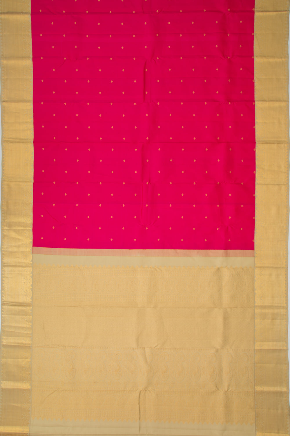 Kanchipuram Silk Butta Pink Saree