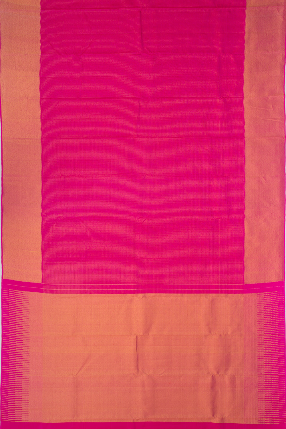 Kanchipuram Silk Checks Pink Saree