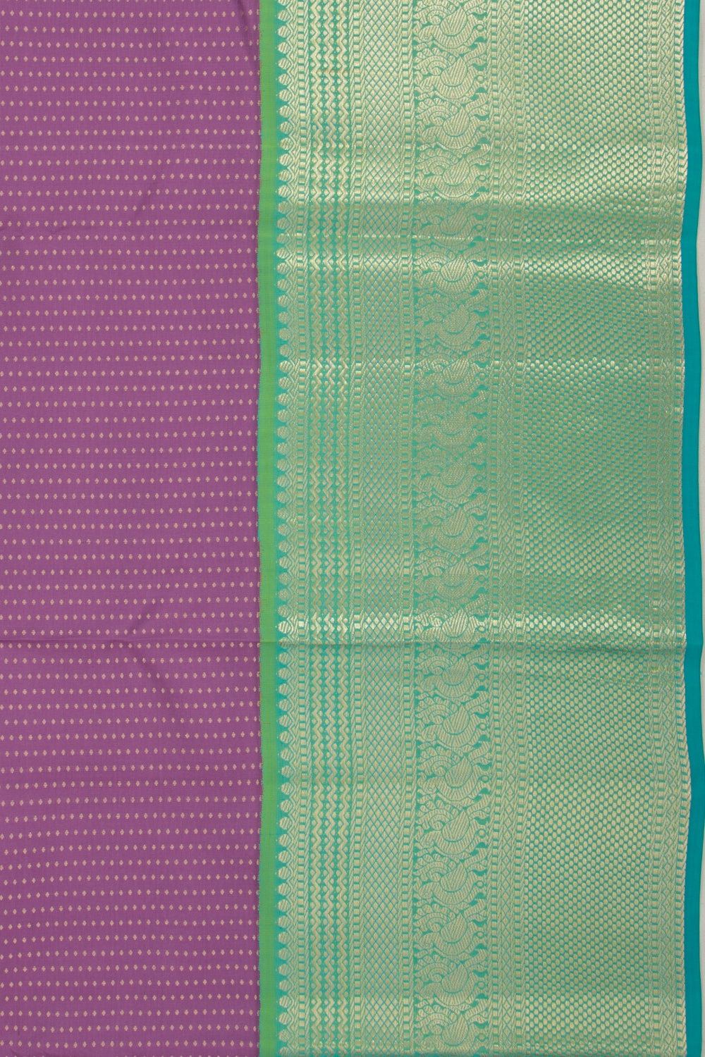 Taranga Kanchi Silk Brocade Lavender Saree