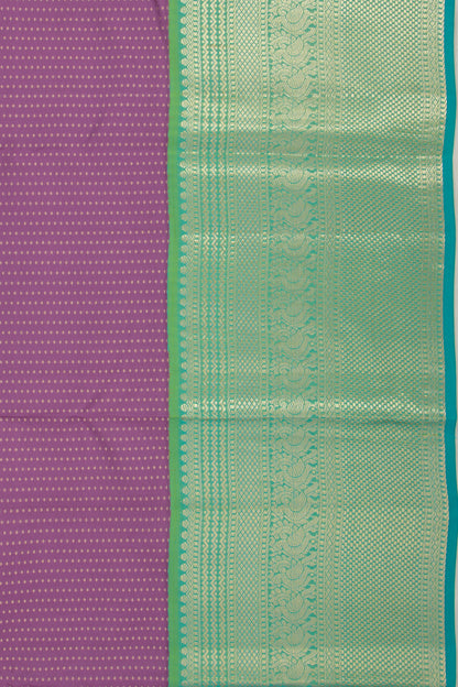 Taranga Kanchi Silk Brocade Lavender Saree
