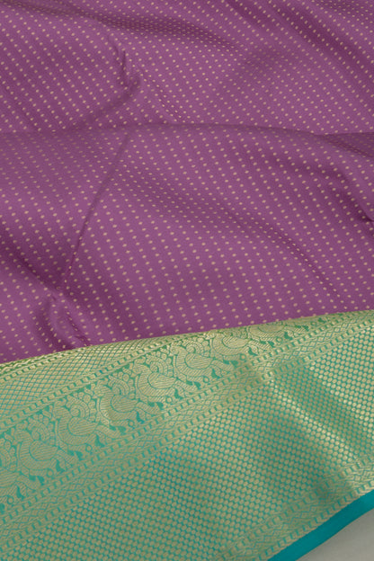 Taranga Kanchi Silk Brocade Lavender Saree