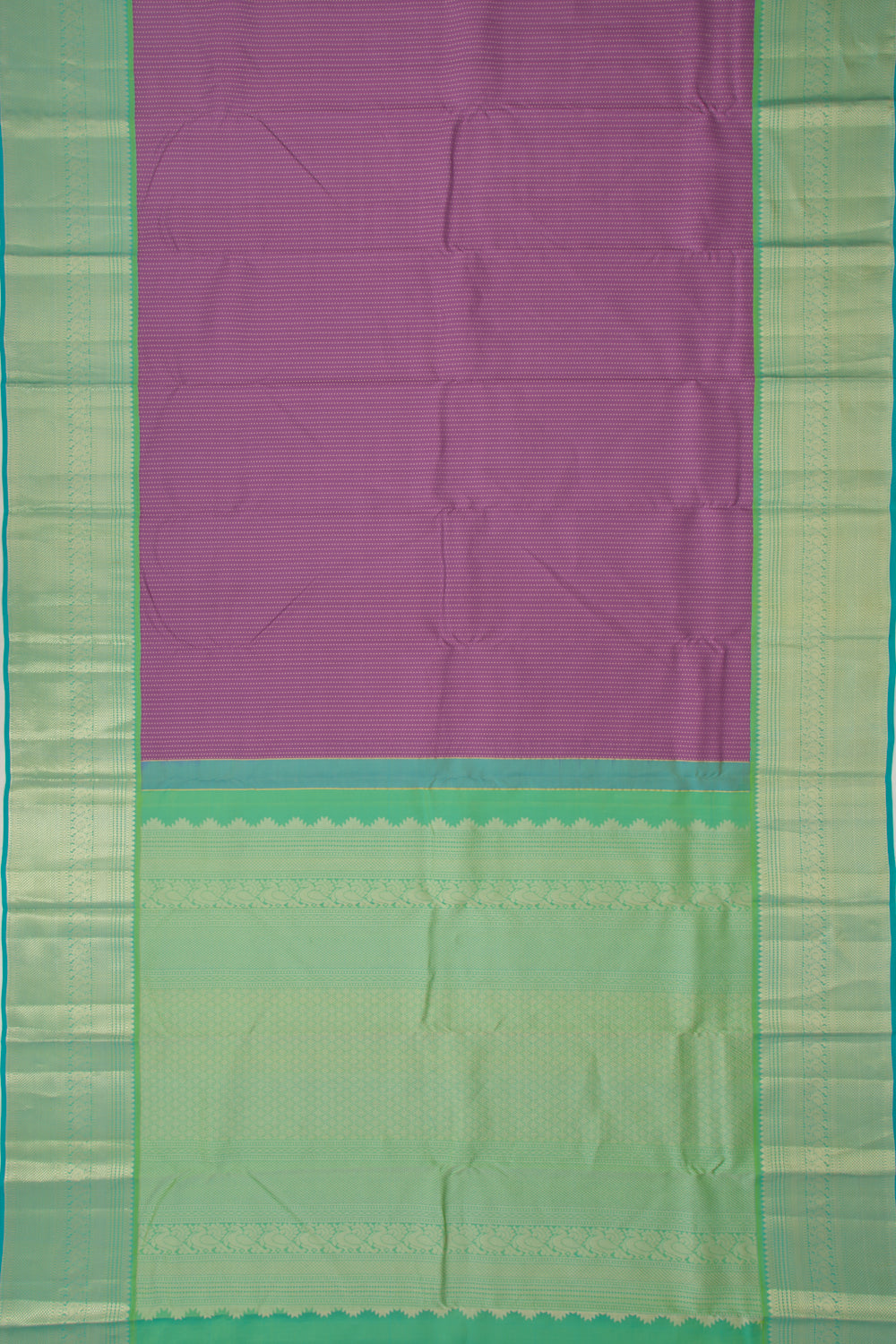 Taranga Kanchi Silk Brocade Lavender Saree