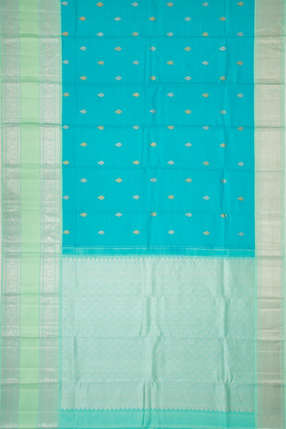 Taranga Kanchi Silk Butta Sky Blue Saree