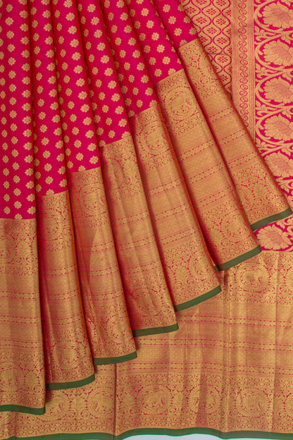 Taranga Kanchi Silk Butta Pink Saree