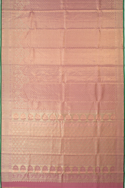 Taranga Kanchi Silk Tissue Brocade Pink Saree