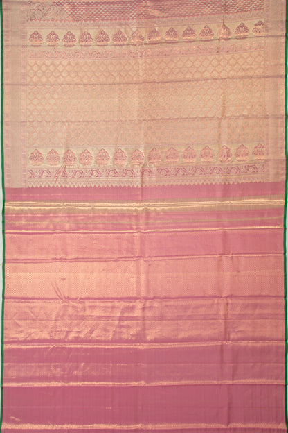 Taranga Kanchi Silk Tissue Brocade Pink Saree