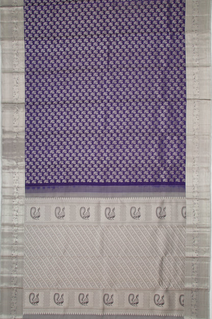 Taranga Kanchi Silk Butta Royal Blue Saree