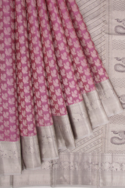 Taranga Kanchi Silk Butta Pink Saree