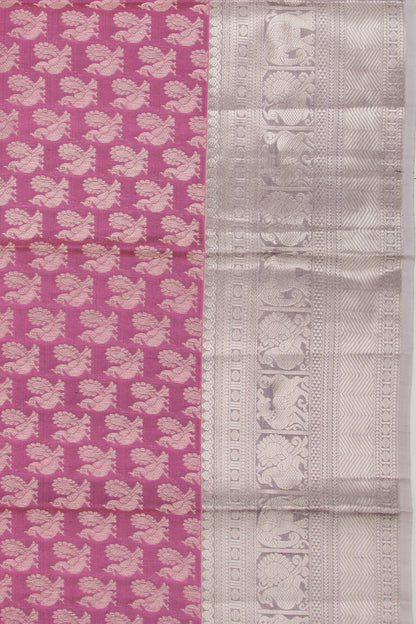 Taranga Kanchi Silk Butta Pink Saree