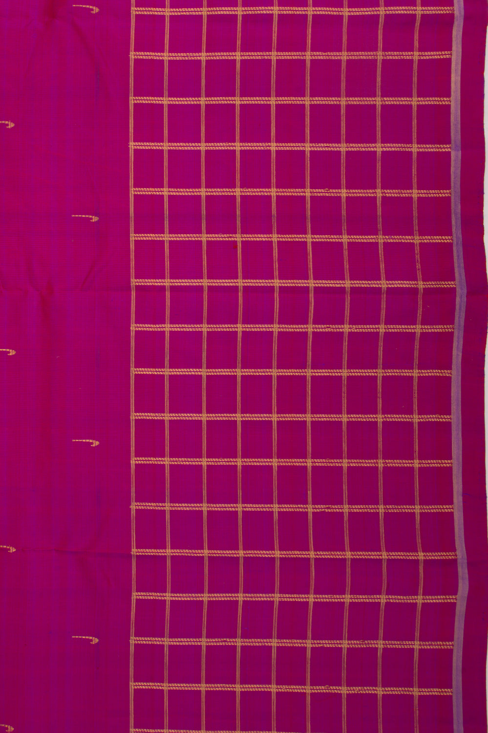 Kanchipuram Silk Butta Purple Saree