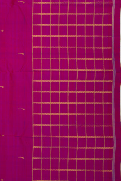 Kanchipuram Silk Butta Purple Saree