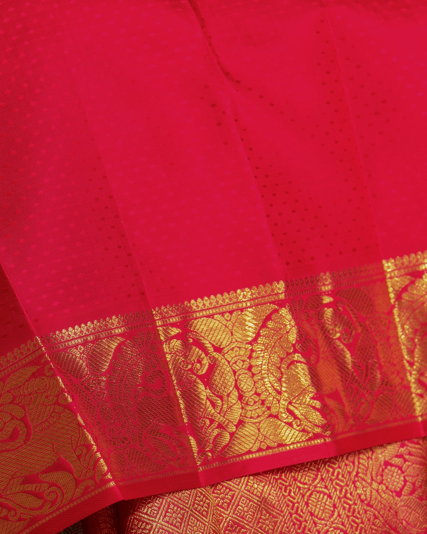 Kanchipuram Silk Tissue Jaal Pastel Blue Saree