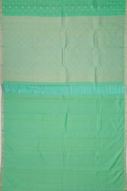 Taranga Kanchi Silk Jacquard And Butta Sea Green Saree