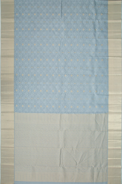 Taranga Kanchi Silk Jacquard And Butta Elephant Grey Saree