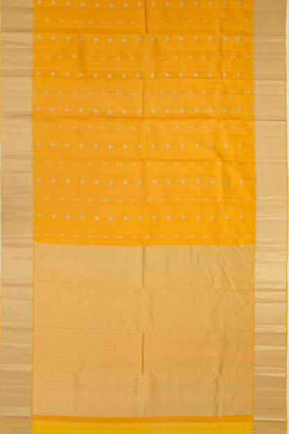 Taranga Kanchi Silk Jacquard And Butta Yellow Saree