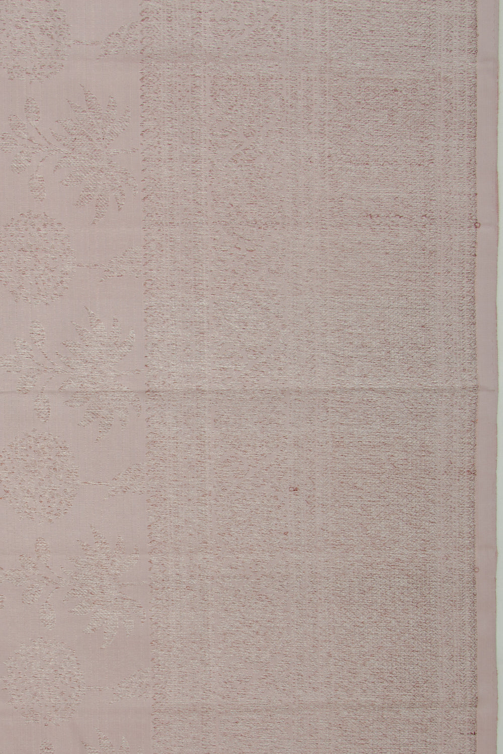 Kanchipuram Silk Jaal Lilac Saree
