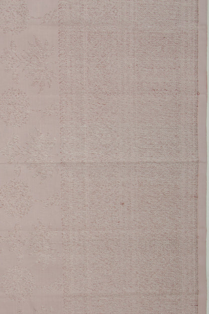 Kanchipuram Silk Jaal Lilac Saree