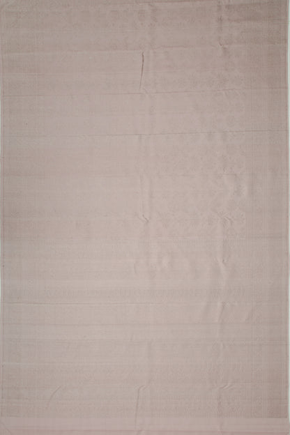 Kanchipuram Silk Jaal Lilac Saree