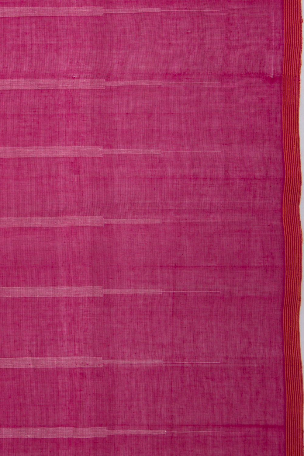 Ponduru Handspun Cotton Vertical Lines Pink Saree