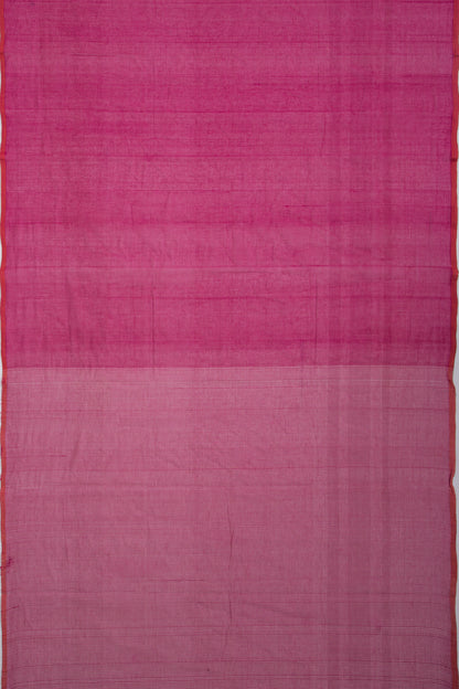 Ponduru Handspun Cotton Vertical Lines Pink Saree