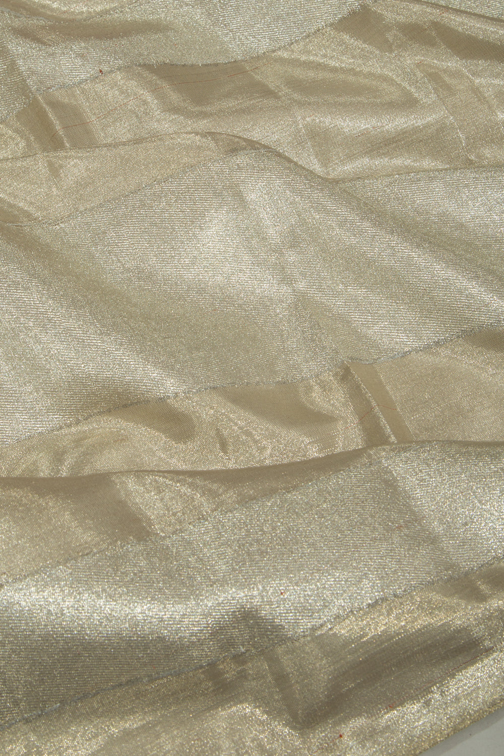 Kanchipuram Silk Tissue Silver Saree