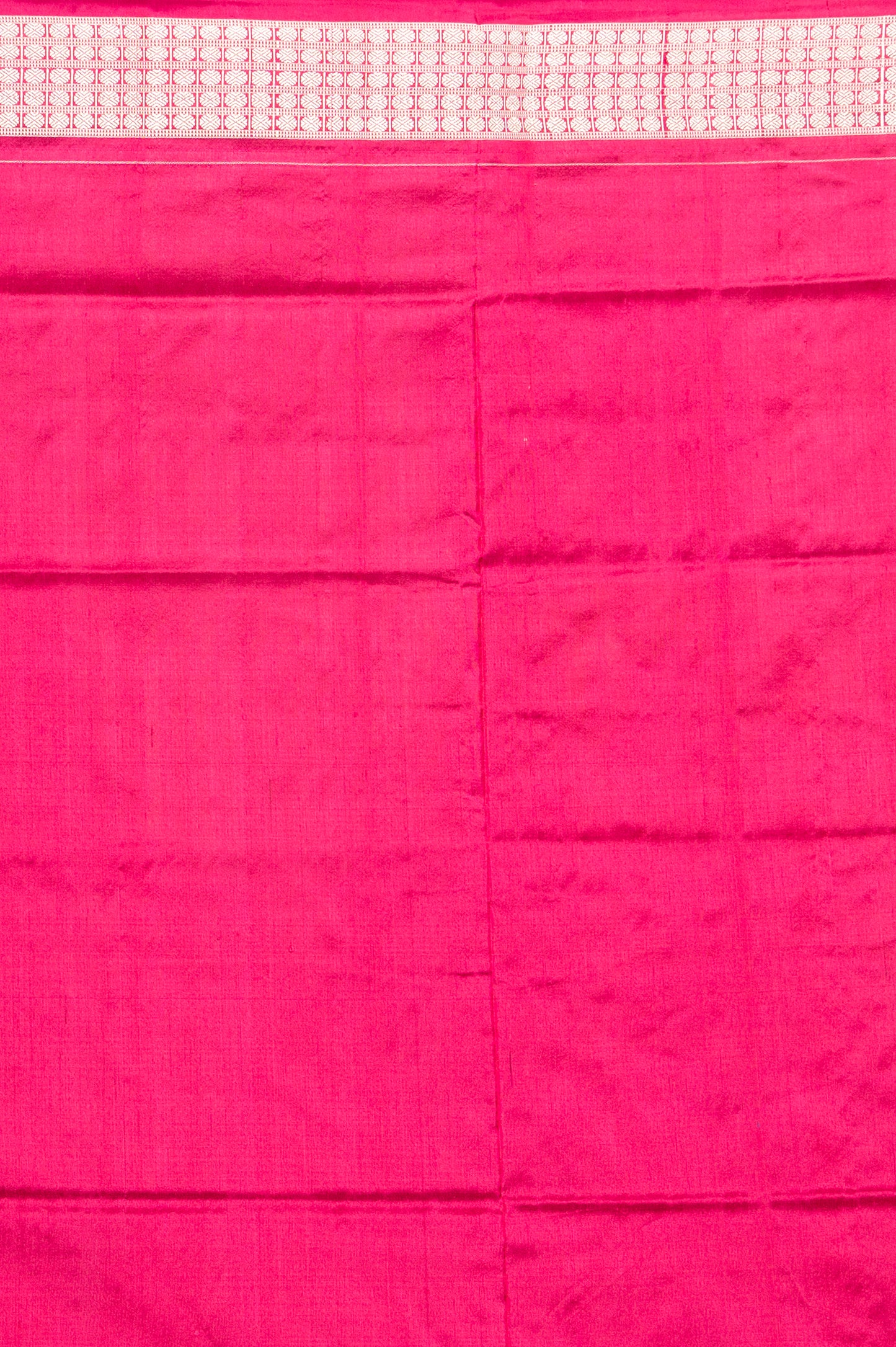 Sambalpuri Silk Ikat White Saree