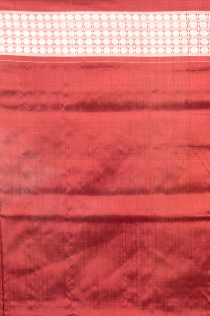 Sambalpuri Silk Ikat Pink Saree