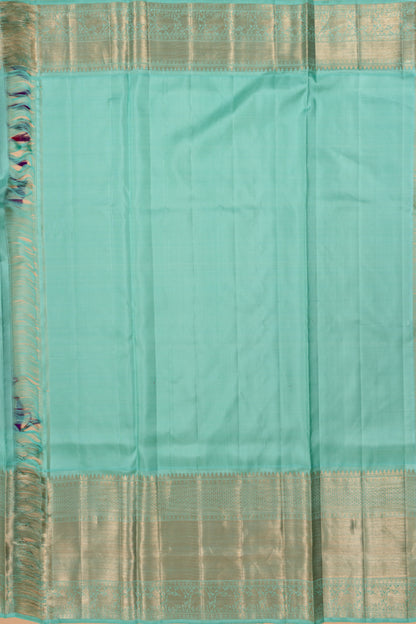 Kanchipuram Silk Brocade Red Saree