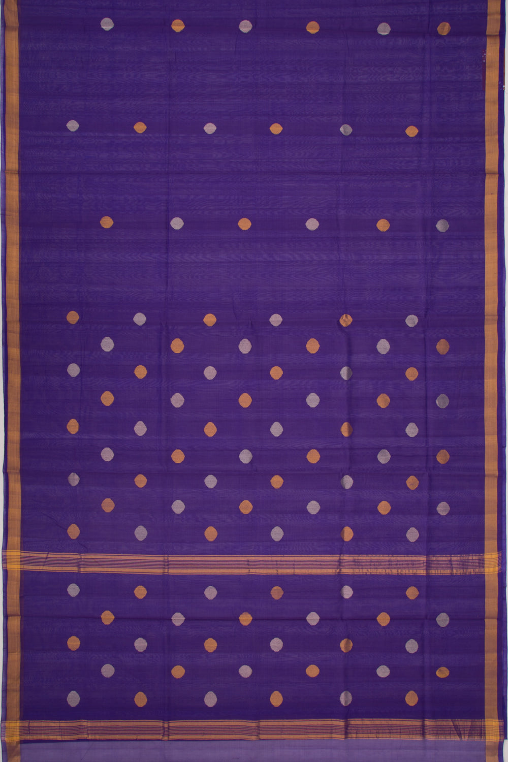 Uppada Silk Butta Butta Violet Saree