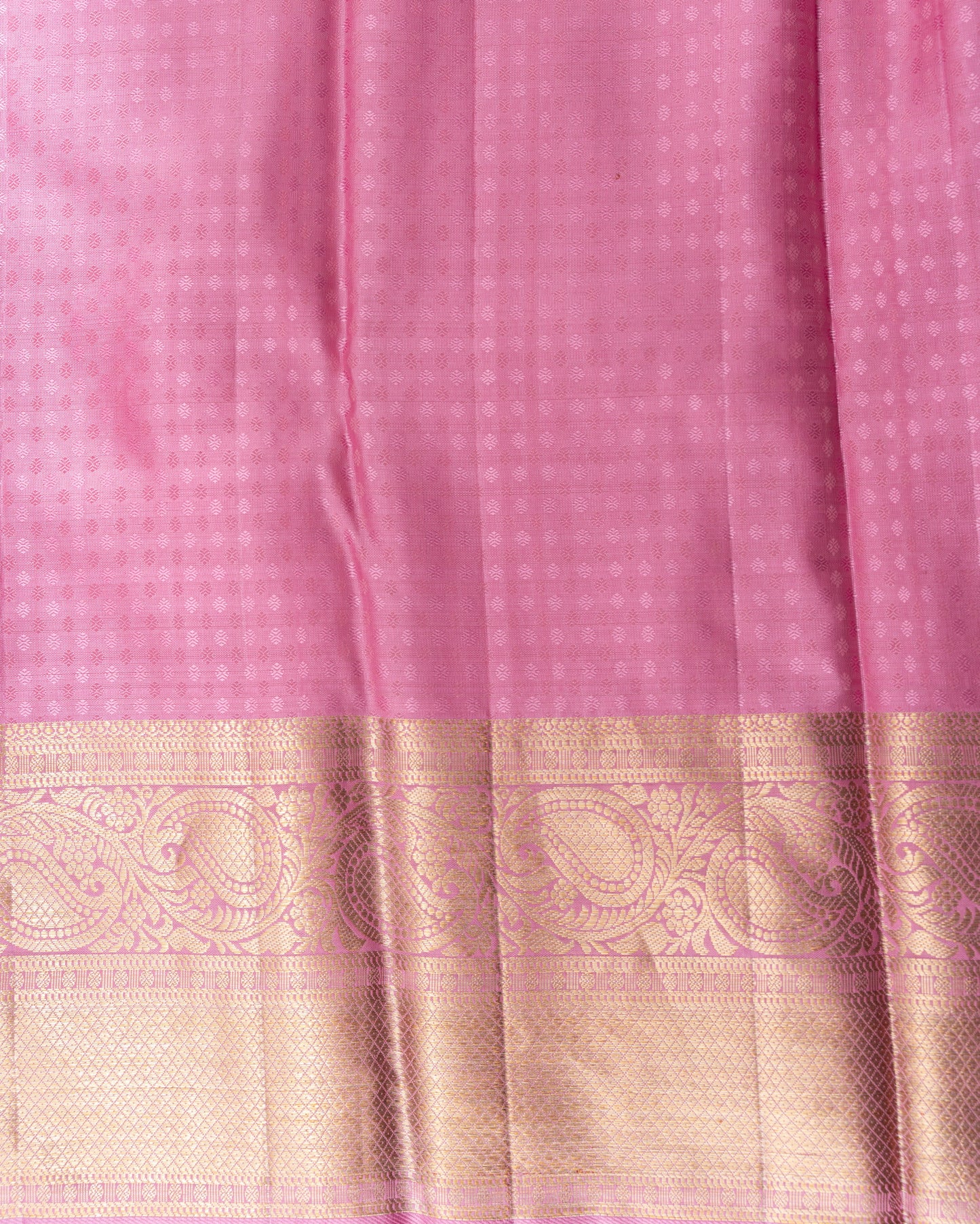 Kanchipuram Silk Brocade Red Saree With Rakhi And Gift Box