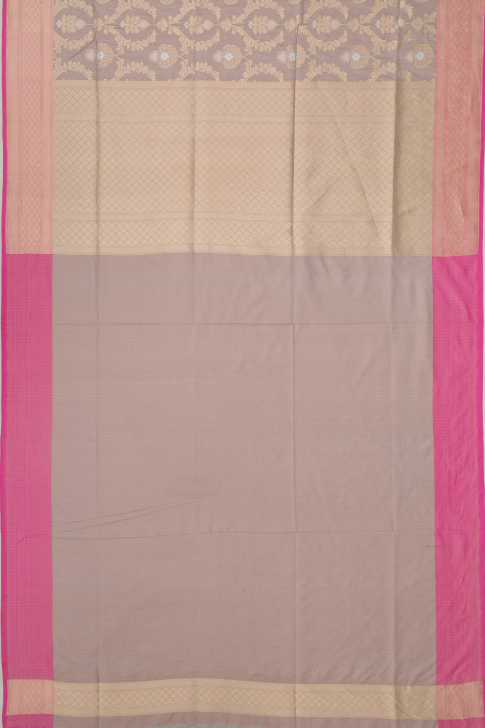 Banarasi Silk Jaal Snuff Saree