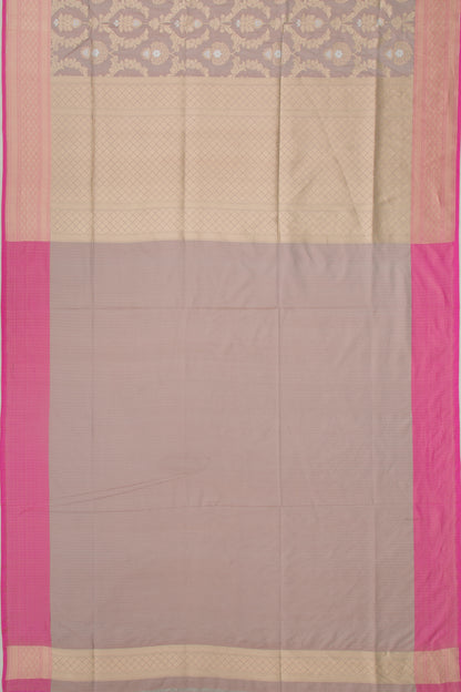 Banarasi Silk Jaal Snuff Saree