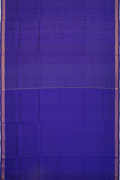 Uppada Silk Butta Royal Blue Saree