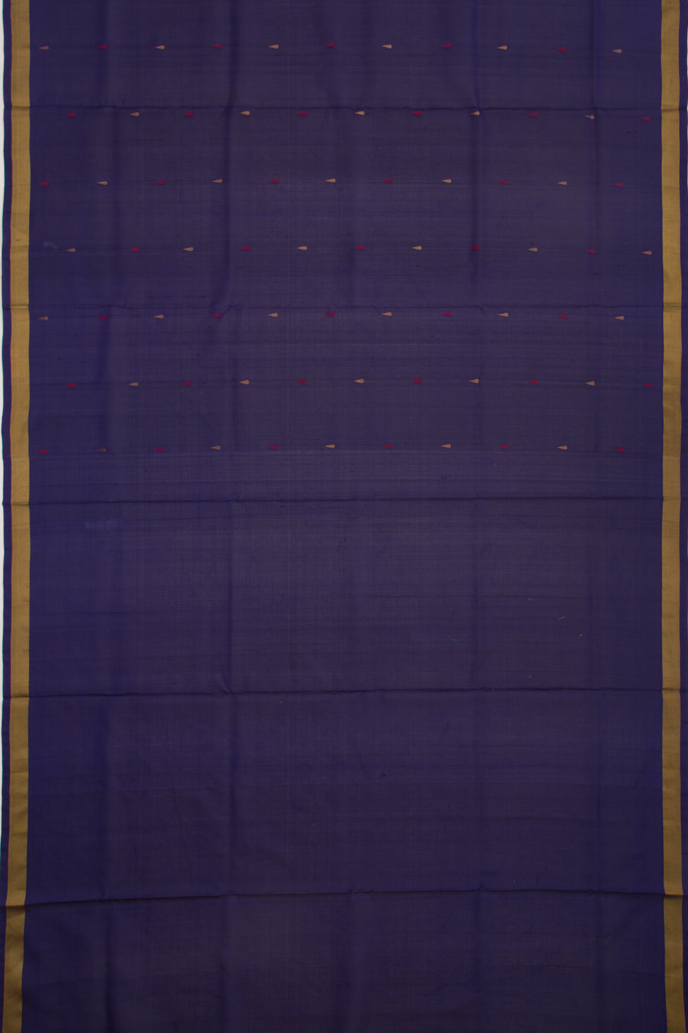 Uppada Silk Butta Dark Blue Saree