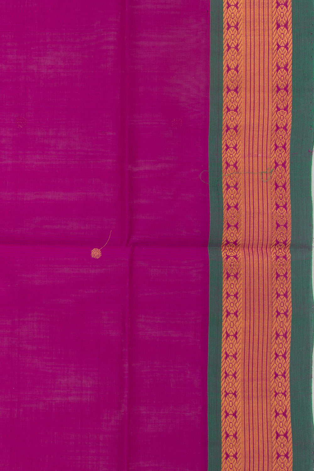 Mangalgiri Cotton Butta Purple Saree